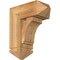 Ekena Millwork Imperial Arts and Crafts Rough Sawn Bracket w/ Offset Brace, Western Red Cedar, 8"W x 18"D x 22"H BKT0806X18X22IMP03RWR - alternate 1